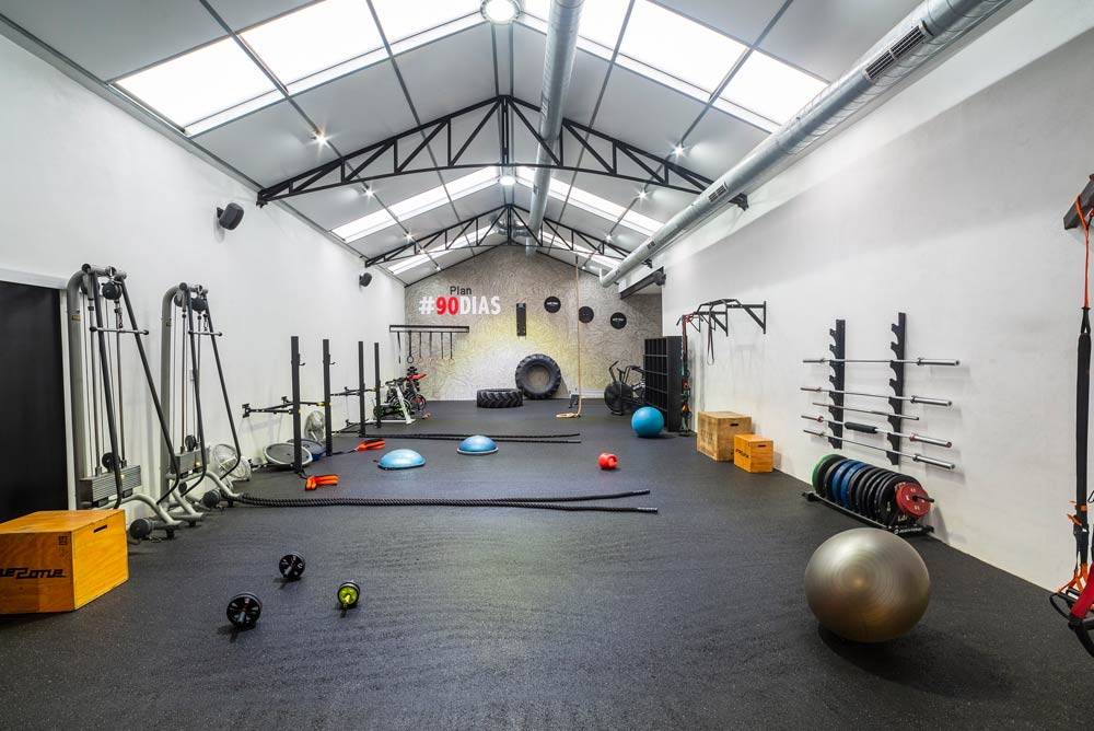 Sala de entrenamiento grupal funcional