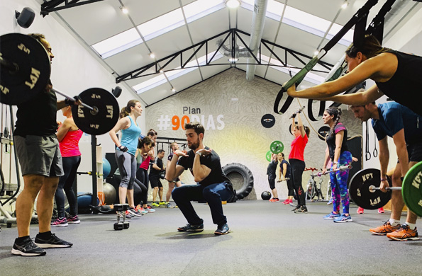 Entrenamiento funcional en grupo
